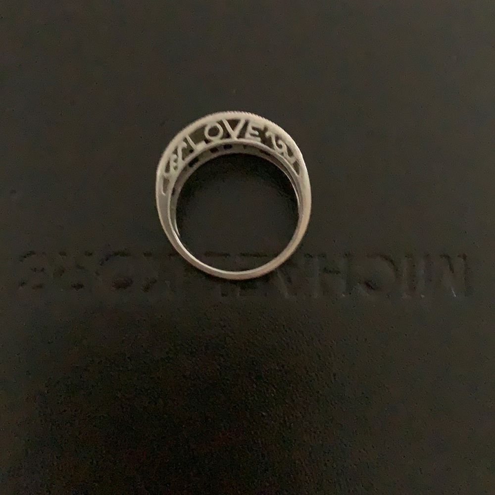Sterling silver ring